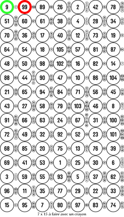 Image 7 x 15 monochrome